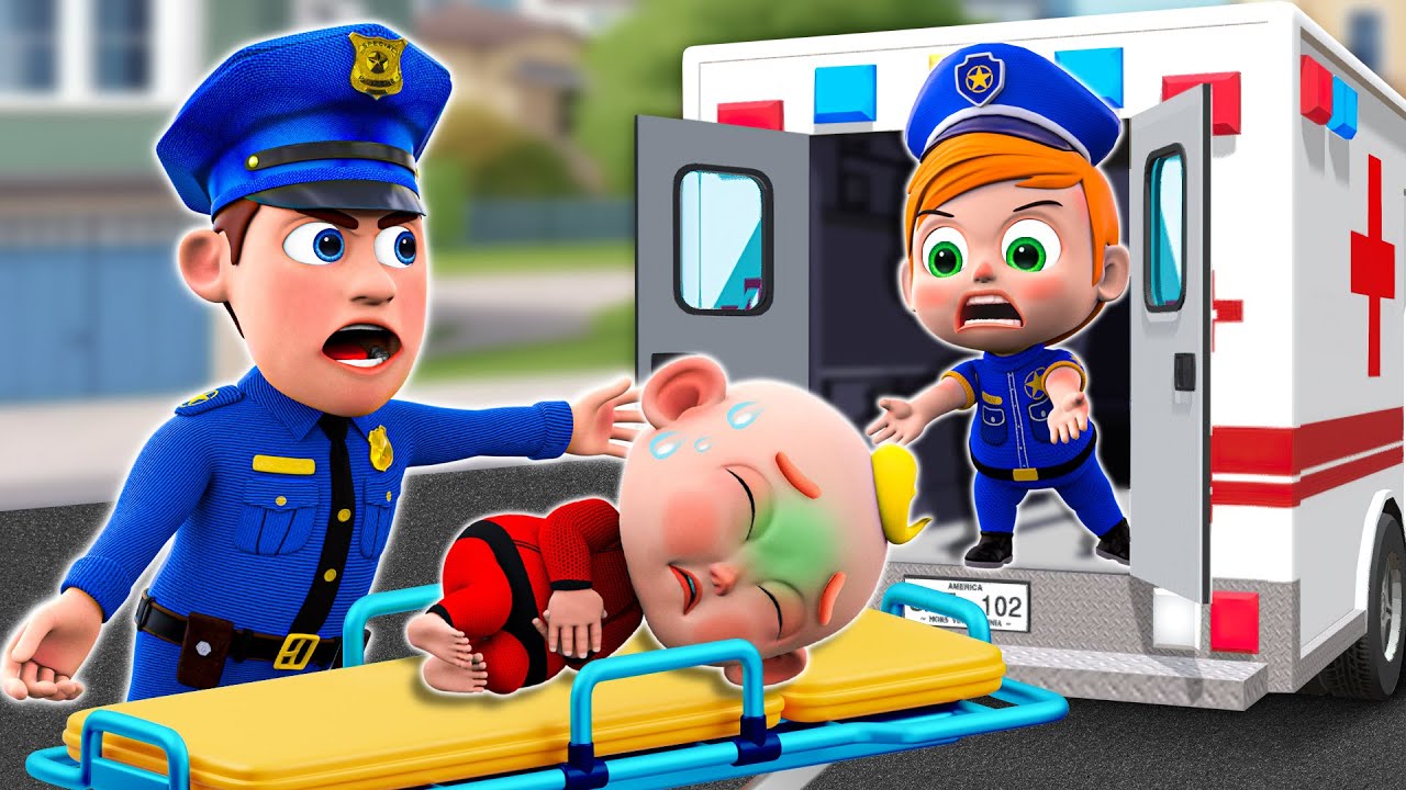 Police Officer  Super Ambulance   Dont Eat Dirty Food Song  More Nursery Rhymes  Kids Songs