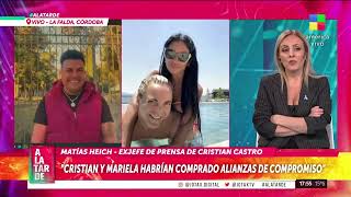 💥 Cristian Castro dejó a Mariela por los polémicos audios