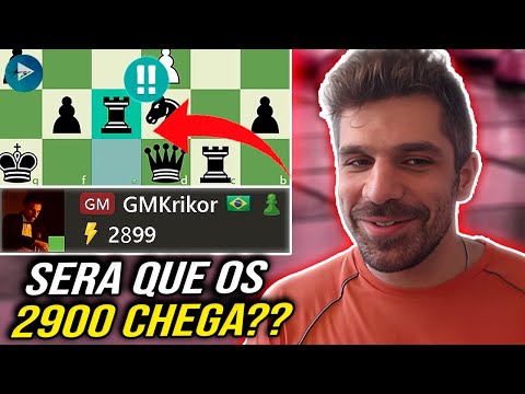 GM Krikor contra o REI DA GRUNFELD, GM Sarana com 3060 DE RATING!! 