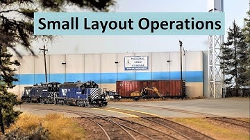 Small Shelf Layout Operations (Axton Turn) | River Road | Boomer Diorama ~ Vlog # 166