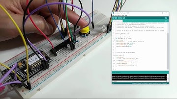 วิธีใช้ Arduino ESP8266 ขยายขา Input และ Output ของ ESP8266 แบบ I2C ด้วย IC MCP23017