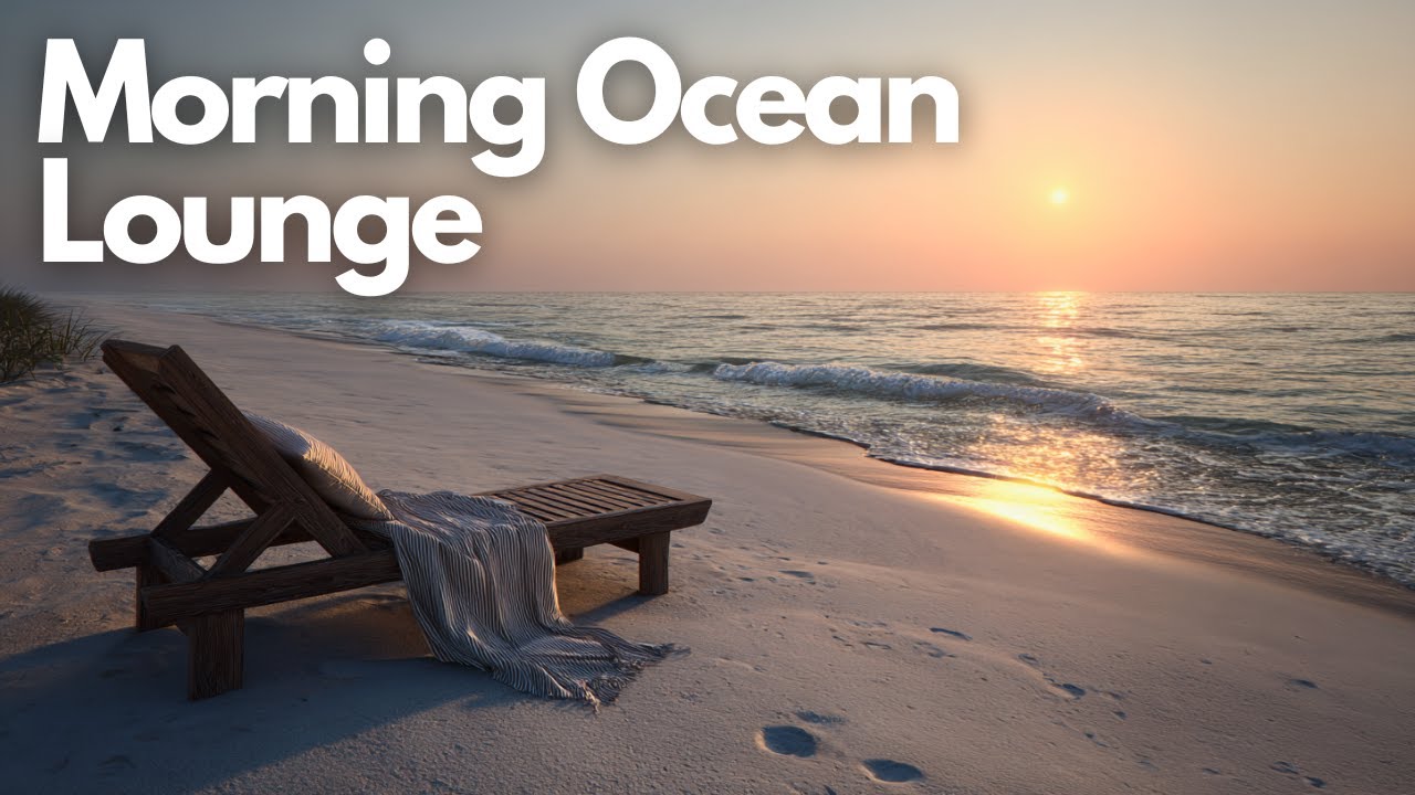 Relaxing Lounge Music for Focus & Peace | Morning Ocean Lounge
