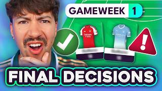 FPL 2026-27 FINAL DECISIONS! 🔒 | GW1 Team Locked (GW2 Bench Boost Strategy)