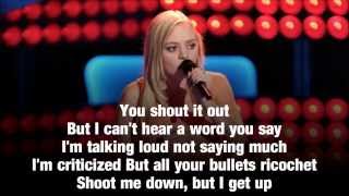 Madilyn Paige - Titanium (Lyrics) The Voice Season 6