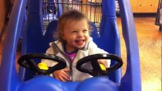 Toddler Drives Car by TuBob Shakur 1,138 views 10 years ago 3 minutes, 4 seconds