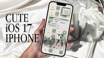 iOS 17 Cute customizations for iPhone 📲 | App icons iPhone & iPad, BEST Phone themes & WIDGETS!