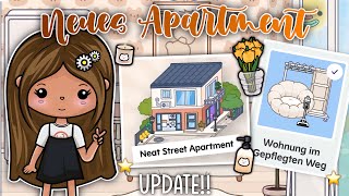 BRANDNEUES APARTMENT MIT NEUER WELT IN TOCA BOCA! 🏠🧸 *AESTHETIC* | TOCA LIFE WORLD UPDATE