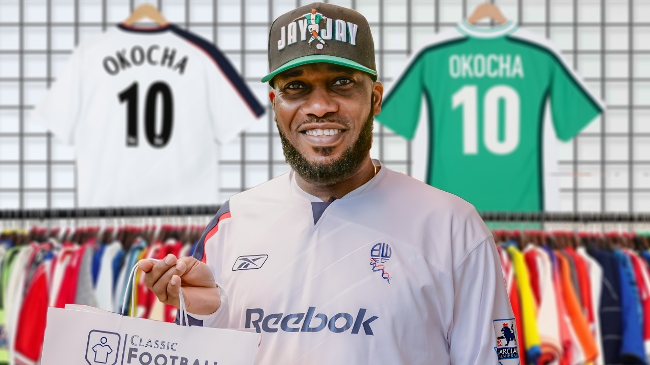 Джей Джей Окоча ищет ностальгические футболки — Покупка футболок