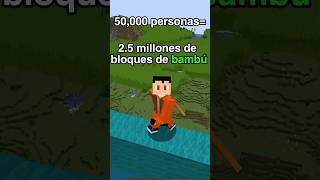 Planté 1,000,000 de Bambú en Minecraft 😱💥