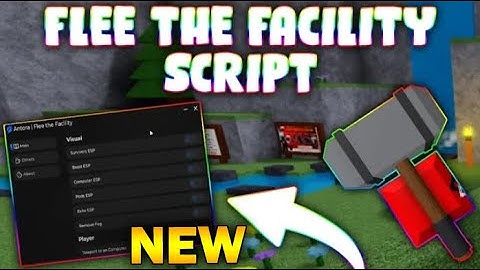 *NEW* Flee the Facility Script (PASTEBIN 2025) (NEVER FAIL HACKING , ESP ALL ,  AUTOFARM, SPEED )