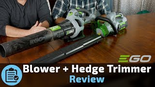 EGO Power+ Hedger Trimmer &amp; Leaf Blower Review: Worth It?