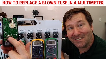How to Change a Blown Fuse in the mA Circuit of a Multimeter and  How to Check if Yours is Blown