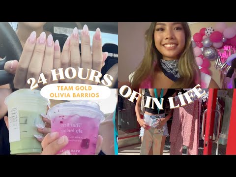 24 HOURS WITH OLIVIA BARRIOS | Olympian High School's 2023 HOCO Court