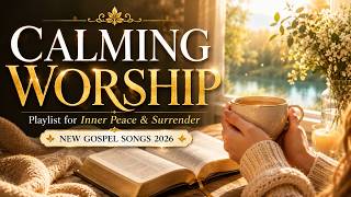 Calming Worship Playlist for Inner Peace & Surrender | New Gospel Songs 2026 (Full Album 1 Hour) 🕊️