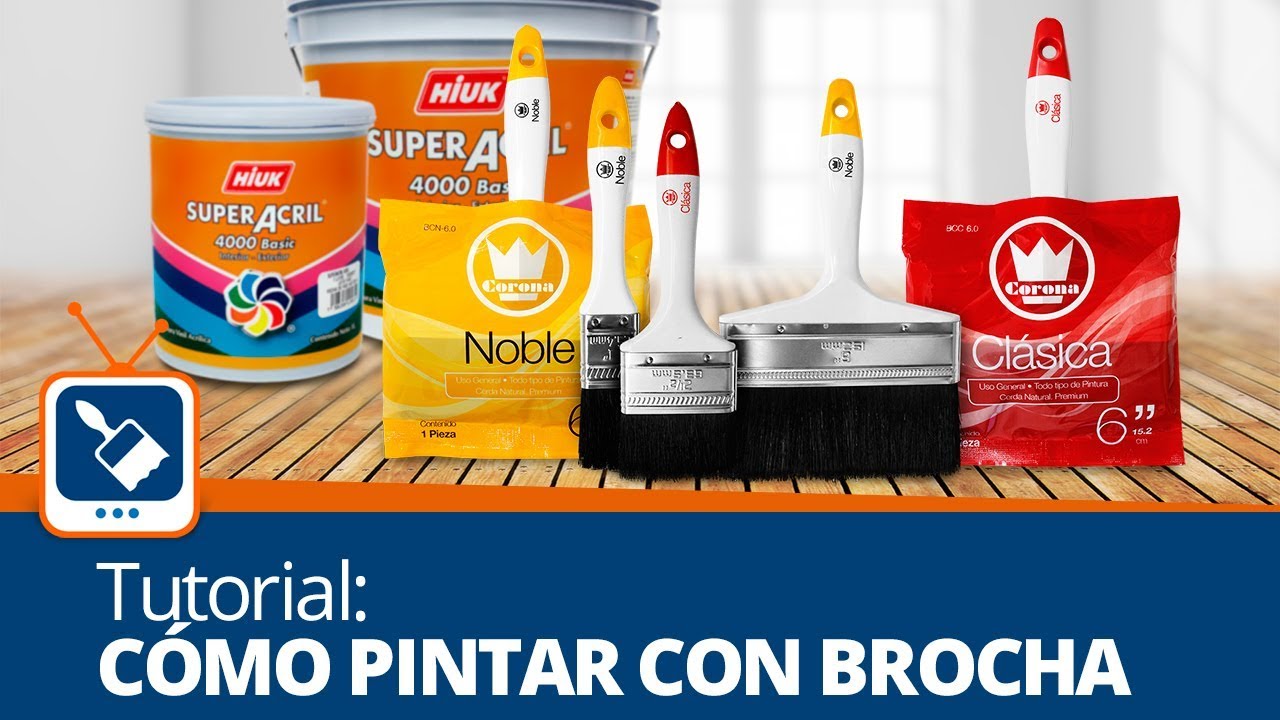 Como elegir brochas para pintar  brochas para todo tipo de superficie.