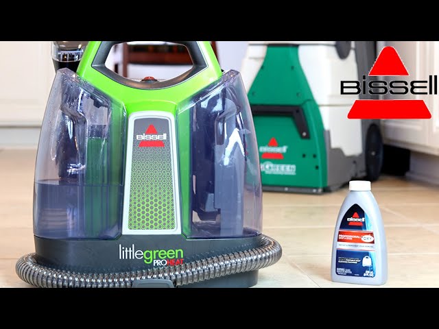 BISSELL LITTLE GREEN PROHEAT Portable Deep Cleaner Review / Demo / Setup