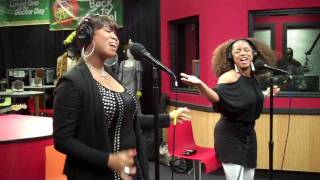 Video thumbnail of "Leela James performs Tell Me You Love Me while visiting the Red Velvet Cake Studio."