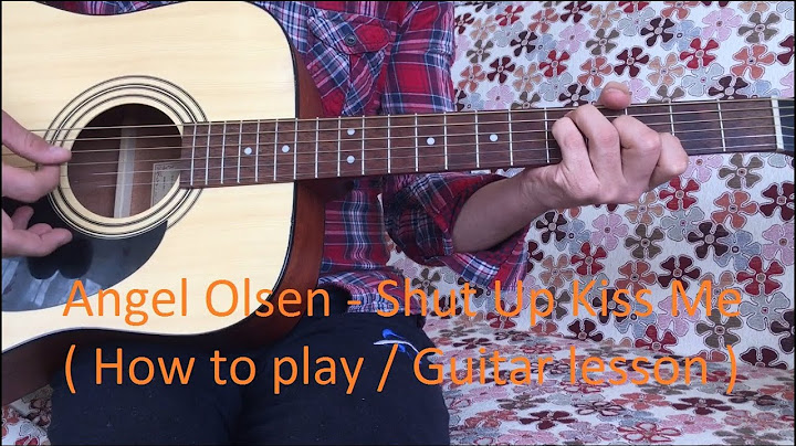 Shut Up Kiss Me Guitar version - Guitar performance video thumbnail