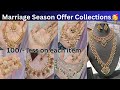 Marriage season offer collections jewellery  trending order for whatsapp 9381247388 