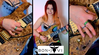 Hair Metal Classics: You Give Love A Bad Name | Bon Jovi Guitar Solo #shorts