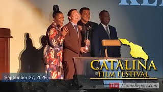 Ken Jeong receives Catalina Film Festival King of Comedy Award from Yvette Nicole Brown - 9/27/2025