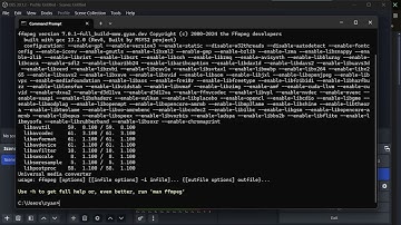 Tutorial: How to add FFmpeg as an Environment Variable
