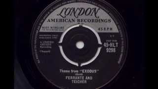 Ferrante And Teicher 'Theme From EXODUS' 45 rpm chords