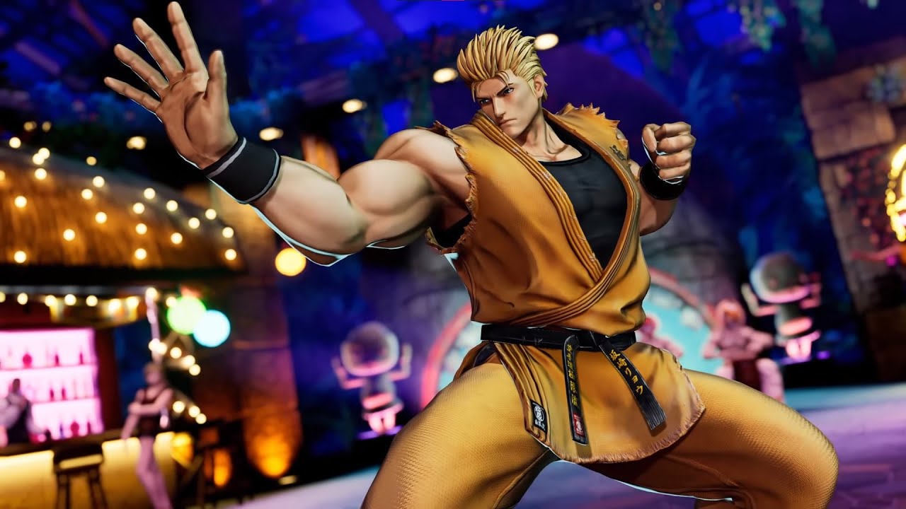 KOFXV Ryo Sakazaki Training Session - YouTube