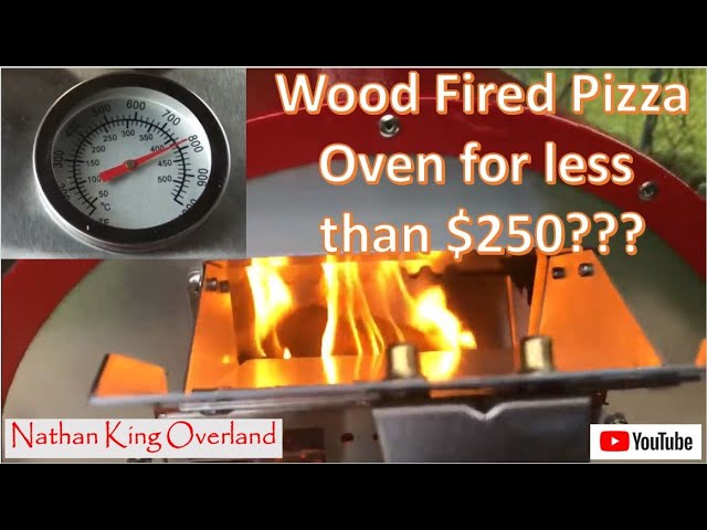 How I built a wood-fired pizza oven for around $250