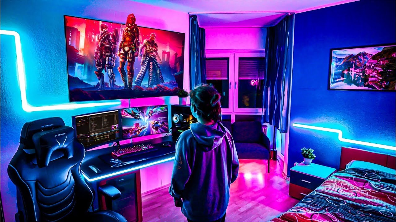 Ich habe einem Zuschauer ein Gaming Room geschenkt und aufgebaut!
