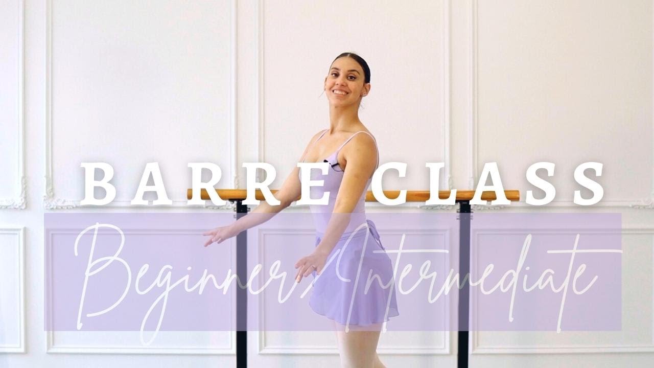 Ballet Barre Class Beginnerintermediate Ballet For All 2023 Youtube