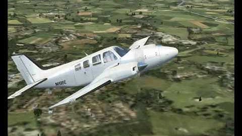 The default aircraft of FSX