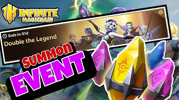 Infinite Magicraid | Double Legend Summon Rush!