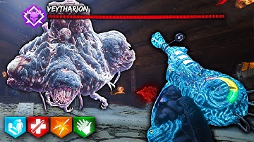 BLACK OPS 7 "ASHES OF THE DAMNED" ZOMBIES ROUND 999 EASTER EGG VEYTHARION BOSS FIGHT - MAX HARDCORE!