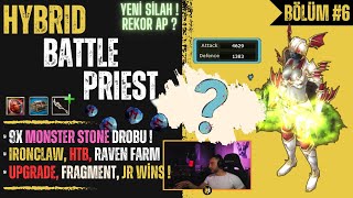 Elite HYBRID Battle Priest #6 | Yeni Elit SİLAH ! Juraid, Eslant Farm, Upgrade | Knight Online