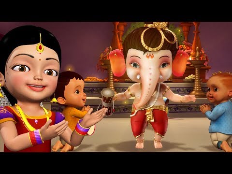 Lets welcome Ganesha by singing and drumming Tamil Rhymes for Children  Infobells