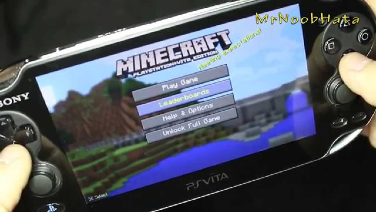 Minecraft for PS Vita Review - YouTube