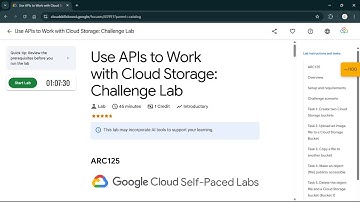 Use APIs to Work with Cloud Storage: Challenge Lab | #qwiklabs | #ARC125