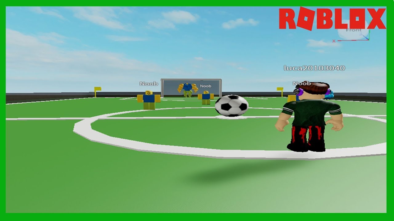 Jugando A Futbol En Roblox Kick Off Youtube - futbol roblox
