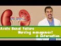 Acute Renal Failure: Nursing management & Interventions