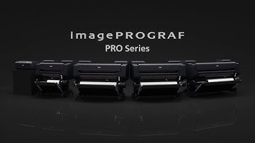 Canon imagePROGRAF PRO Series Overview Video