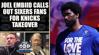 Knicks Fans Swarm 76ers’ Arena, Joel Embiid Calls Out Home Crowd | THE ODD COUPLE screenshot 4