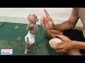 Dad teaches BiBi monkey way of Monkey YoYo Jr