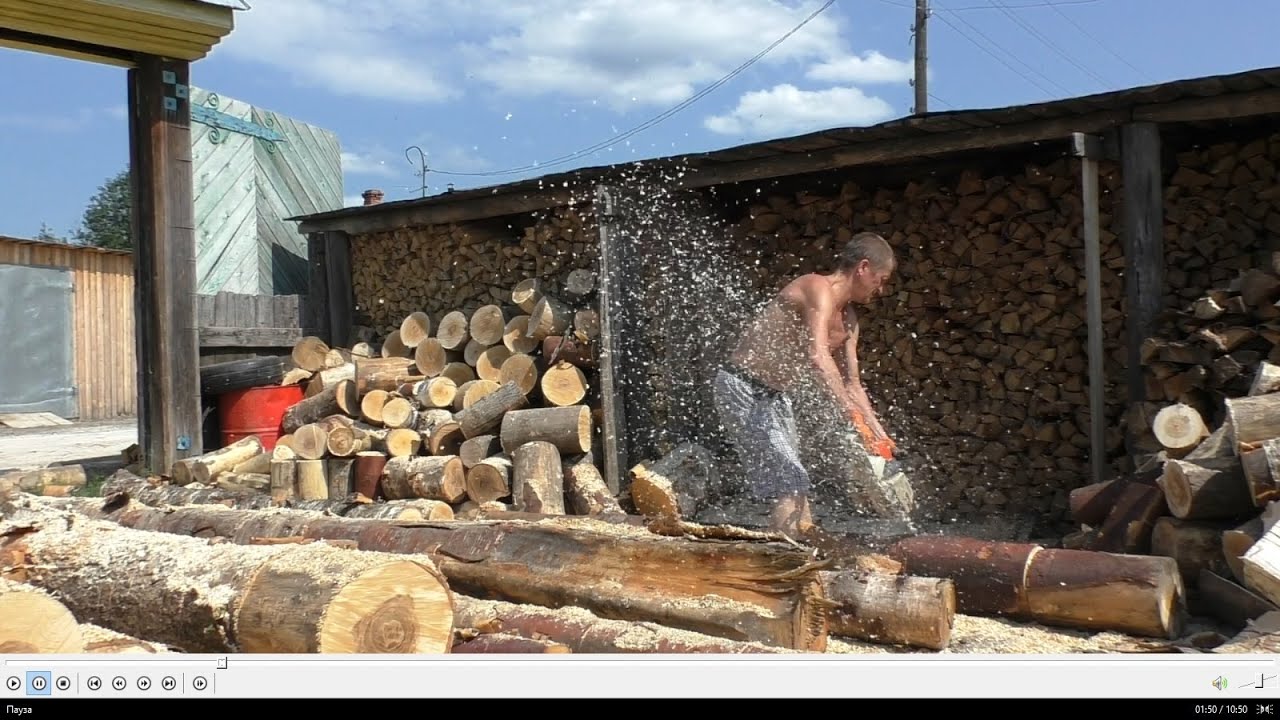 Дрова пилю. Разговор про Гаишников, полицию, ИП.
