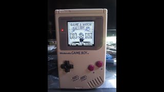 Nintendo Gameboy DMG-01 IPS LCD Screen Mod