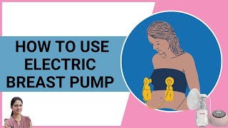 Luvlap Adore Electric Breast Pump How To Use Electric Breast Pump
