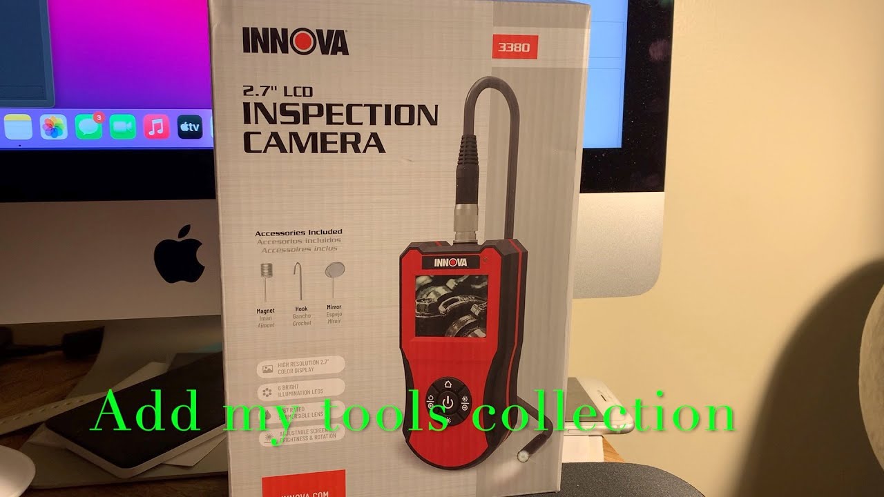 3380 2.7” LCD Inspection Camera  Automotive Tool Repair - Innova  Electronics