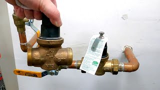 Replacing A PRV (Pressure Reducing Valve) Swapping AN NR3 With An NR3XL