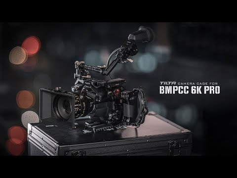 BMPCC 6K Pro için EVF Destekli Yepyeni Tilta Kamera Kafesi