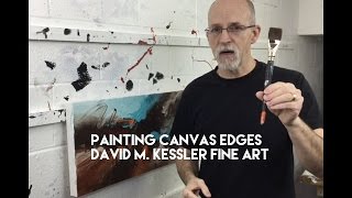 Painting Canvas Edges